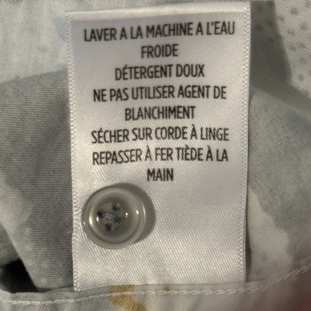 ROBERT GRAHAM MERIDIAN CLASSIC FIT‎ SHORT SLEEVE SHIRT MENS XS - Picture 9 of 10